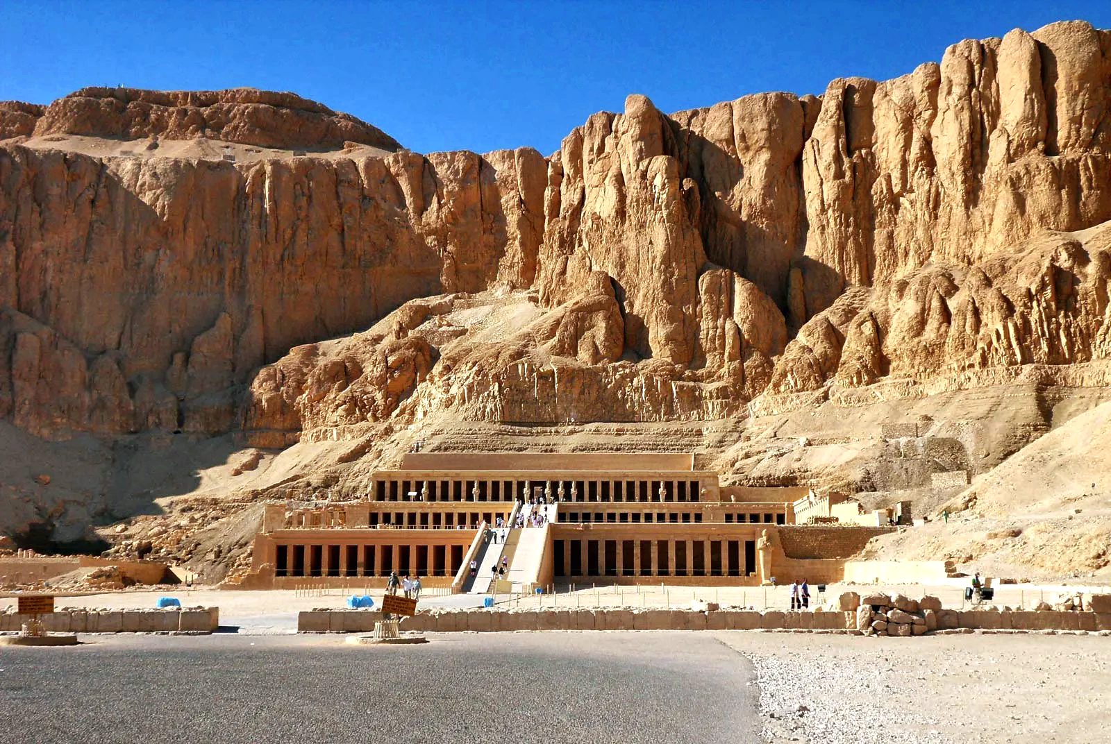 Temple of Hatshepsut Dayr Al-Bahri Luxor Egypt